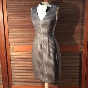 Livia Quilted Faux Leather Dress